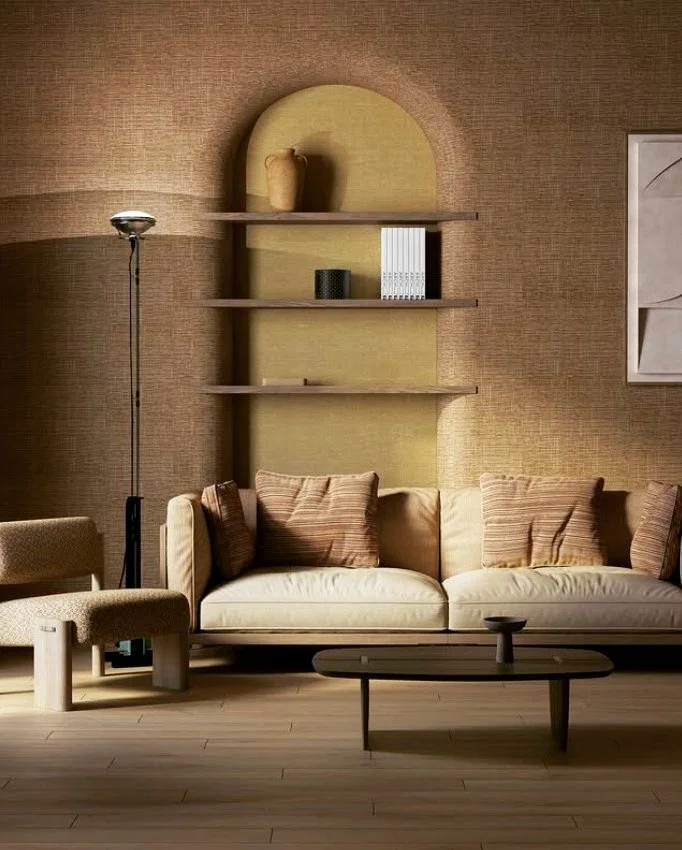 What we love..
Texture, layers and earthy tones as featured in the Aroldo home wallcoverings range, creating beauty and feeling.

#filippo_uecher_collection #Cotswoldlife #cotswoldinteriors #luxuryinteriors #layers #collaborators #style #joinerydetai