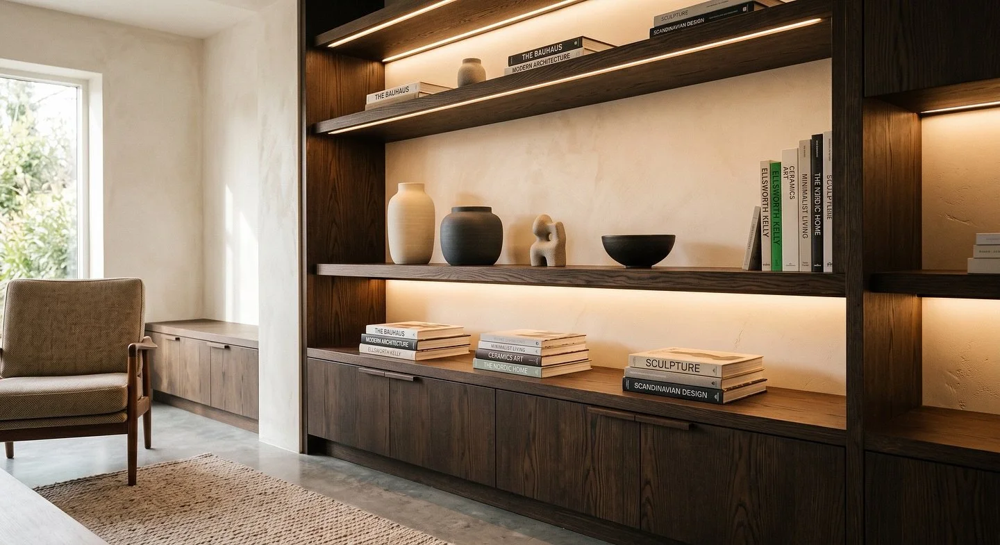 Simple yet elegant. Functional joinery doesn&rsquo;t need to be complicated to be beautiful.

Thoughtful detailing, paired with a few well-chosen accessories, can elevate a practical space into something refined and sophisticated.