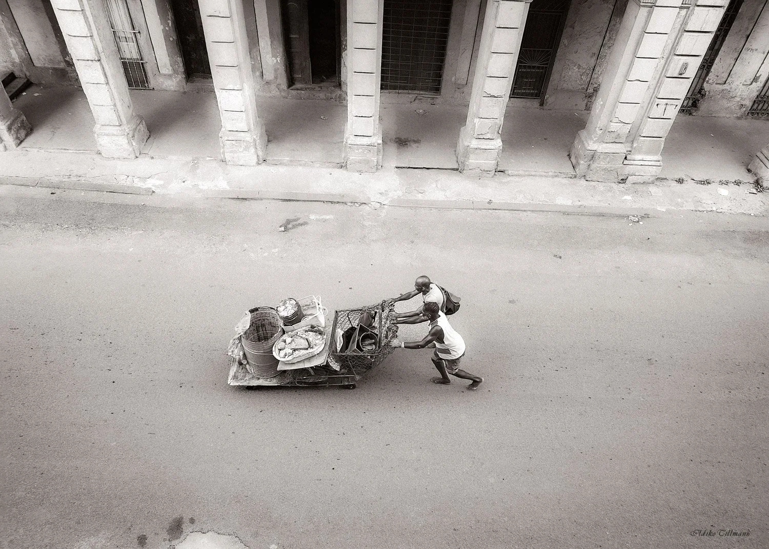 Street Cleaners, Old Havana