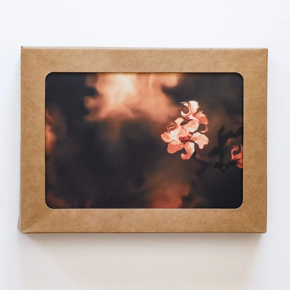 Night Flowers and Universe — Fine Art Greeting Card.jpg