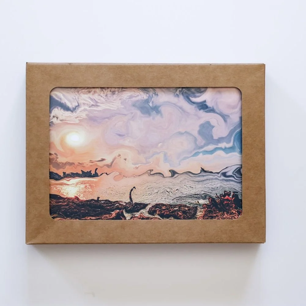 El Malecón Sunset Greeting Cards