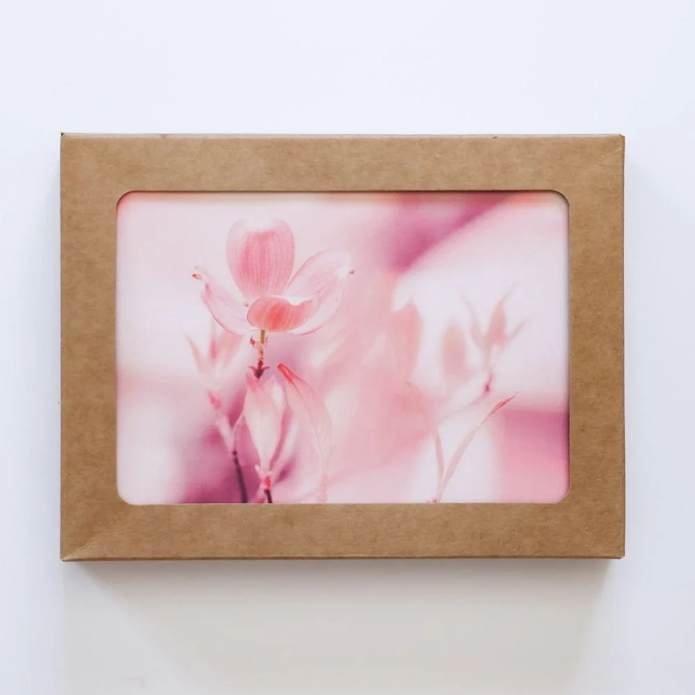 Pink Sunset — Spring Flower Fine Art Greeting Card (2).jpg
