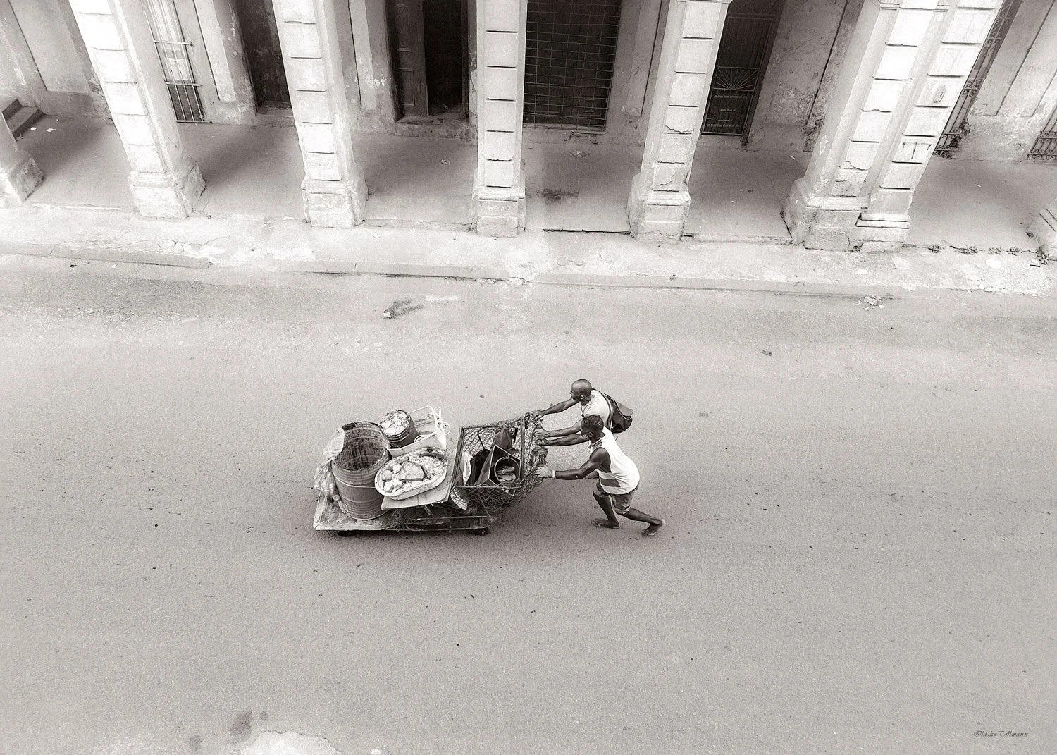 Street Cleaners, Old Havana