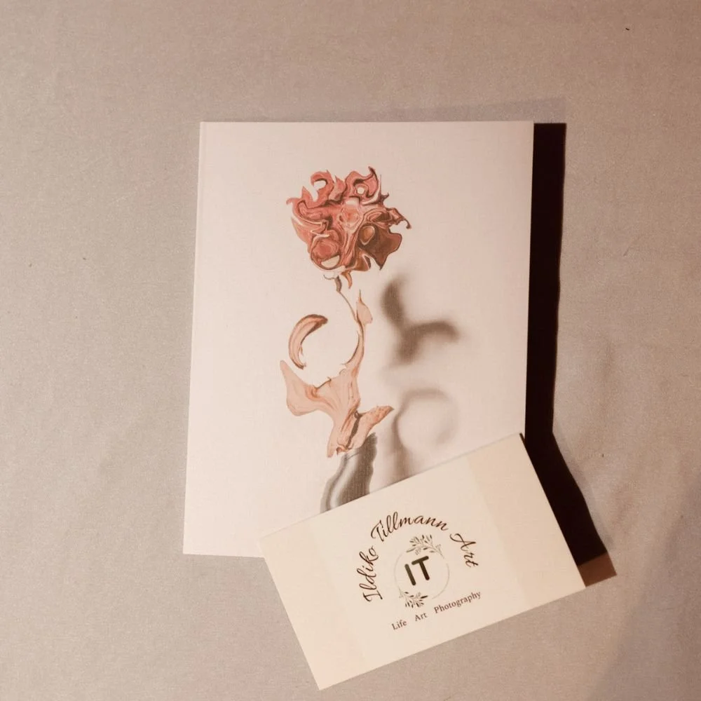 The Little Prince Rose — Fine Art Greeting Card.jpg