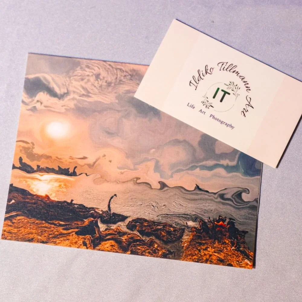 El Malecón Sunset — Havana Fine Art Greeting Card.jpg