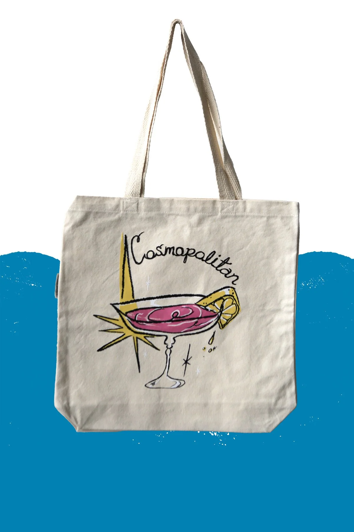 Cosmopolitan Cocktail Tote Bag