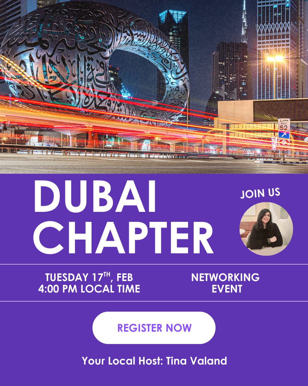Dubai chapter 2026 kick off and networking