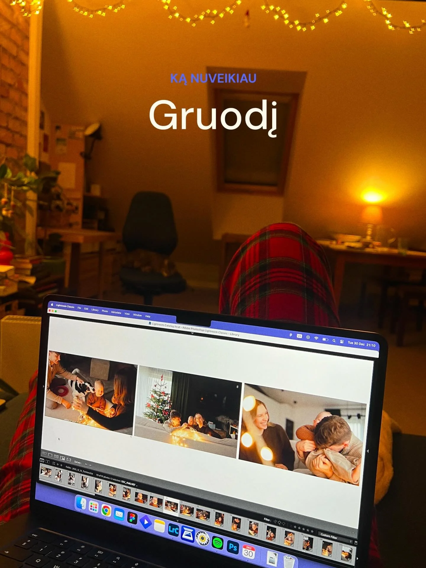 Viena koja Naujuose, dalinuosi #kanuveikiau gruodį. Pirmą kartą nejaučiu noro reflektuoti visų metų (gal kad tai padarydavau kas mėnesį), tad dalinuosi keletu ramių akimirkų i&scaron; telefono galerijos ir užbaigiu &scaron;ią postų seriją su noru atr