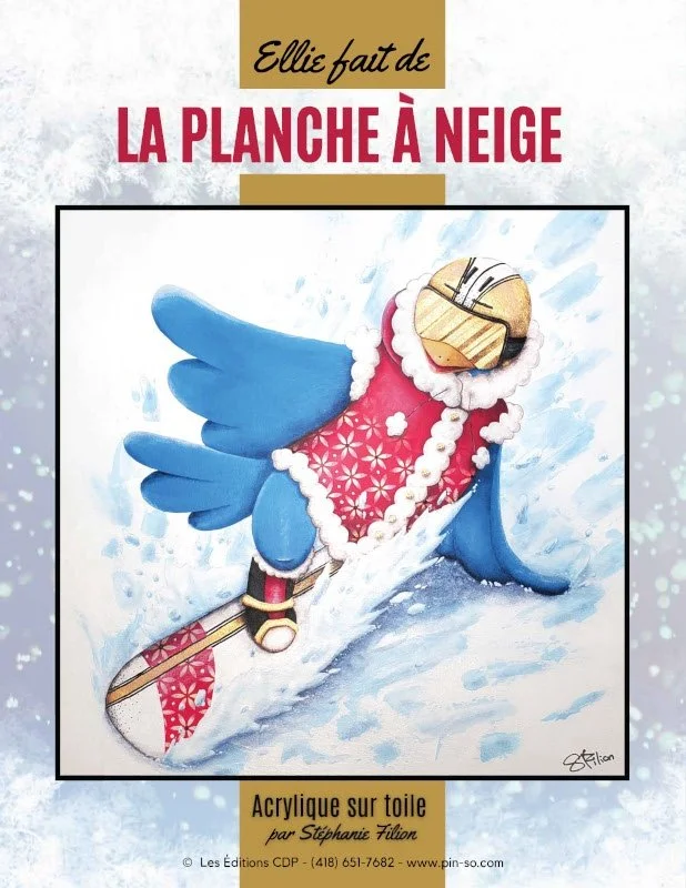 Liste de matériel "Ellie faire de la planche à neige"