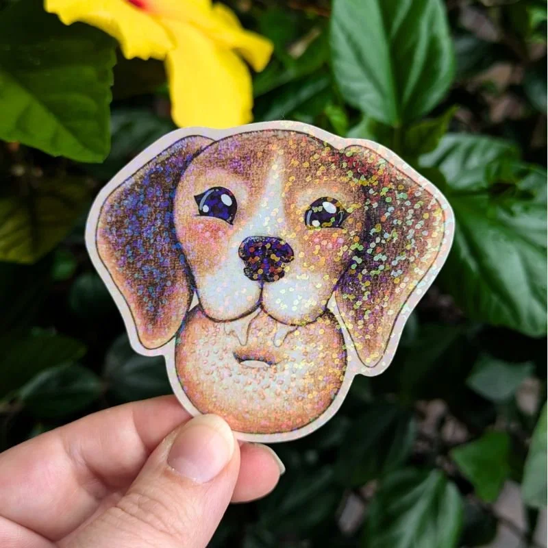 ✨NOUVEAU✨ Autocollant Beagle & Bagel