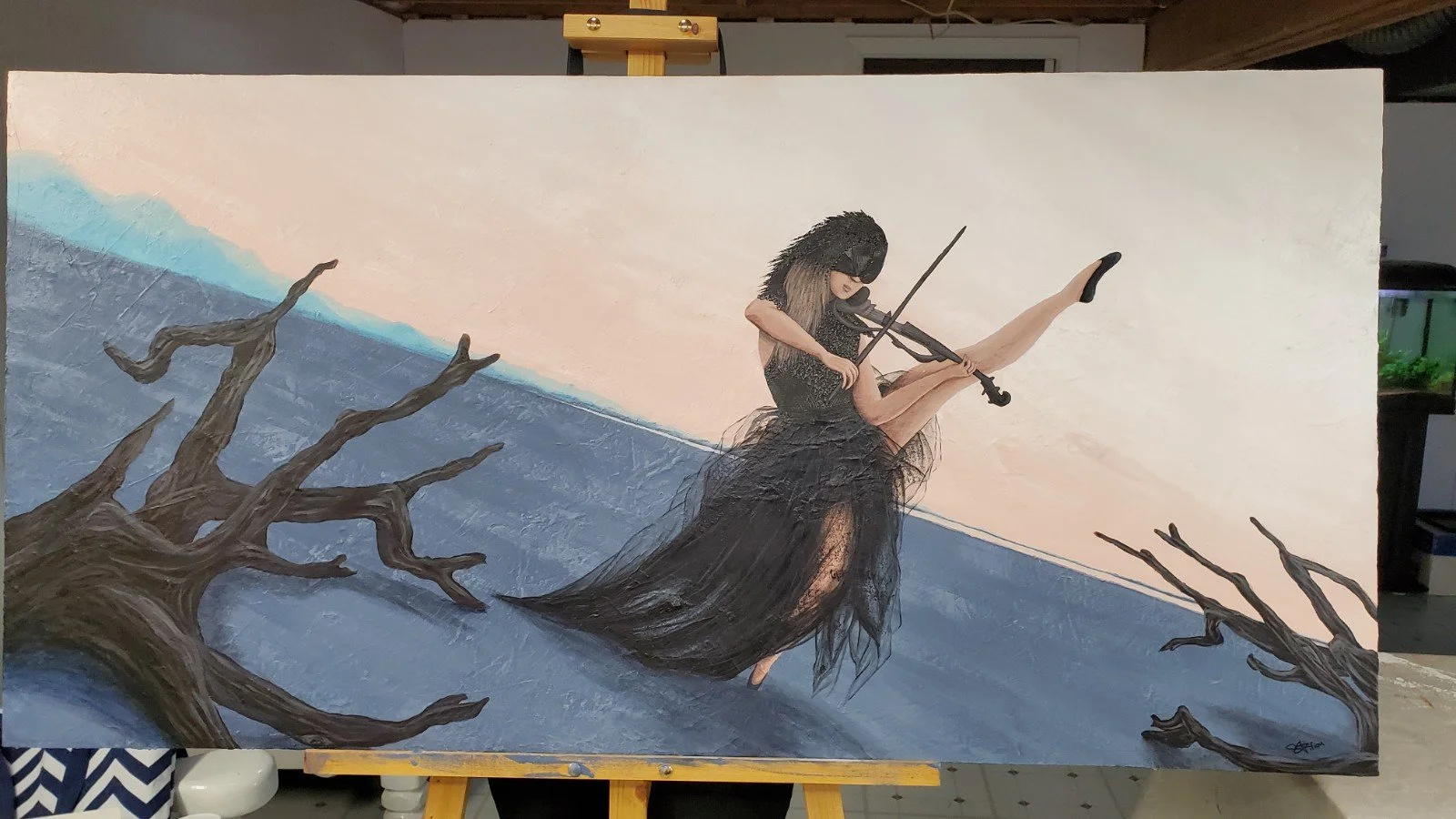 Acrylique et Gouache
