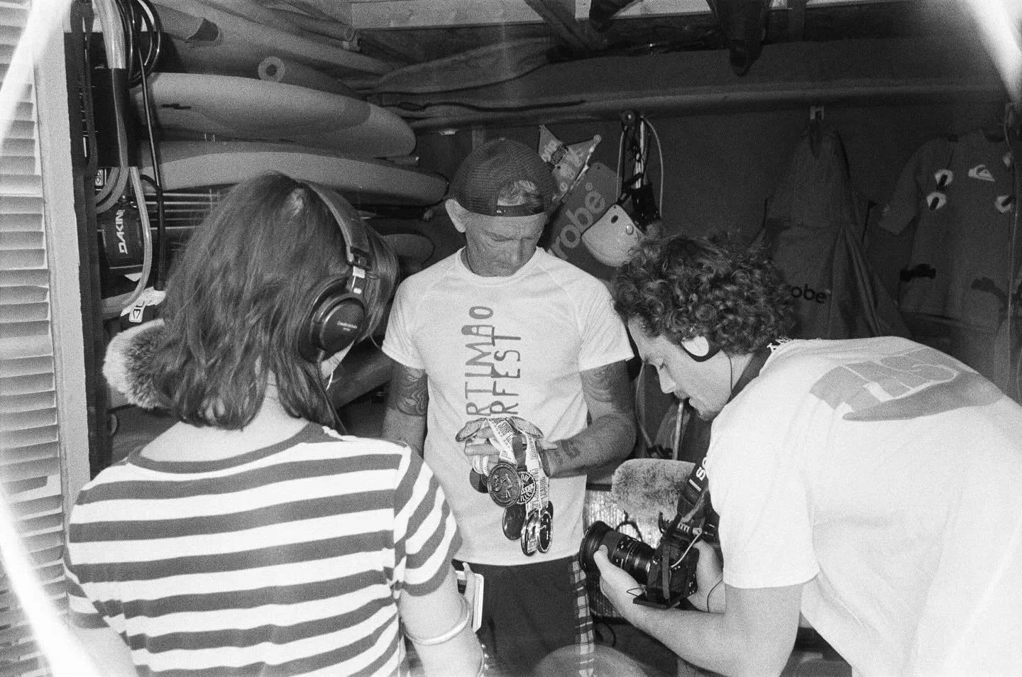 Pegleg Bennett showing us the gold. 

More BTS on our upcoming short - feature length documentary &lsquo;Tidebound&rsquo; that explores ocean connection with three very unique and inspiring individuals.

We&rsquo;re gearing up for our second shoot wi