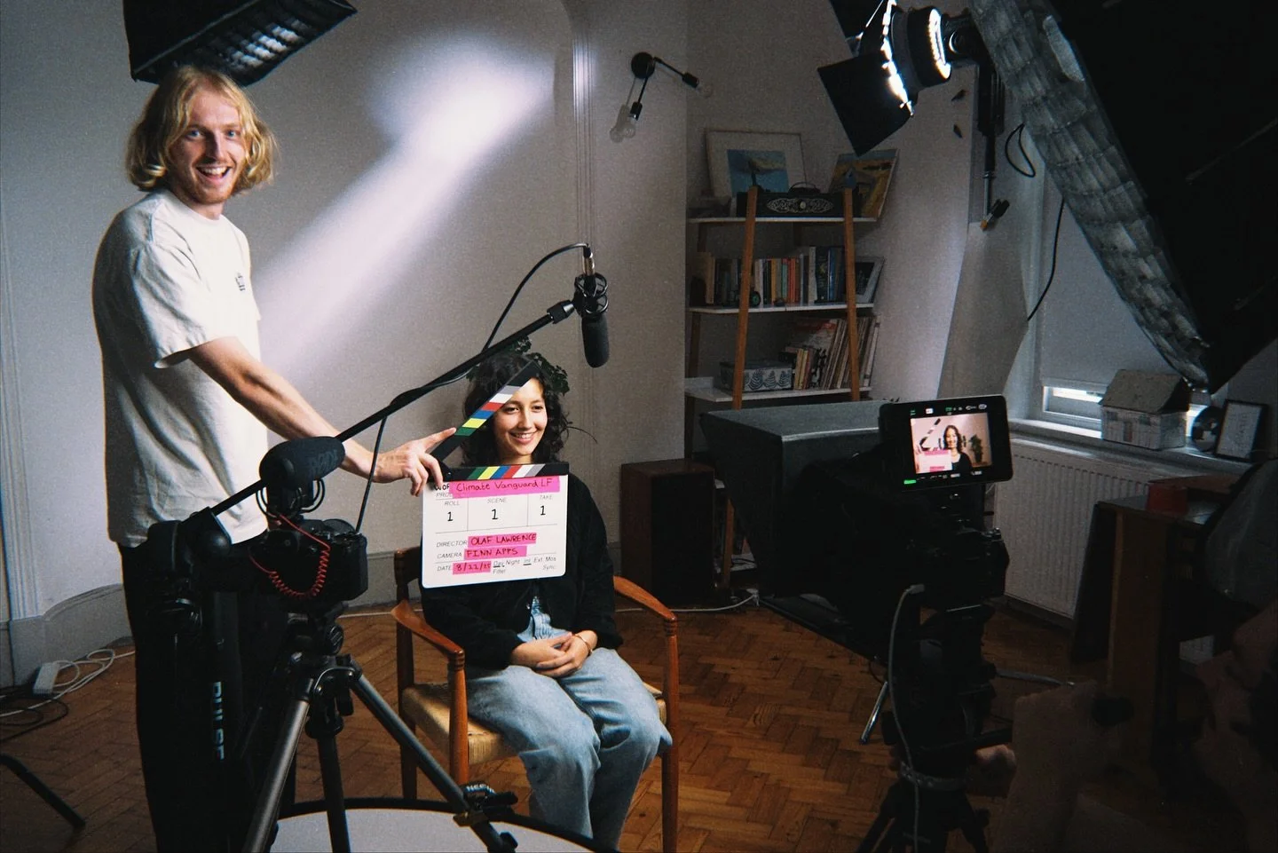 We had a great day today shooting for @climatevanguard on exciting new pilot material for their newest series of longform content.

Huge thanks to the crew for smashing it on this one🪽

Director/Editor: @olaf.lawrence 
Producer: @ollysarginson 
DOP 