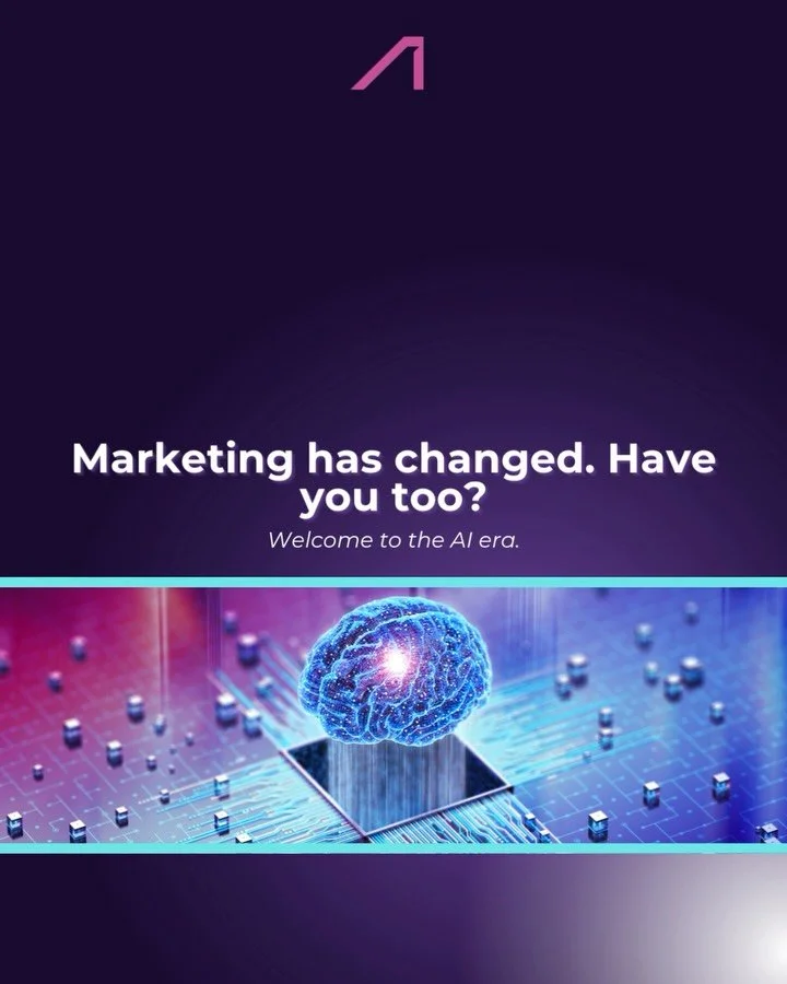 Marketing changed. Did you? 🧠⚡

Posting more isn&rsquo;t the strategy anymore &mdash; posting smarter is.
AI isn&rsquo;t here to replace your creativity. It&rsquo;s here to amplify it: sharper strategy, real data, automation that actually saves you 