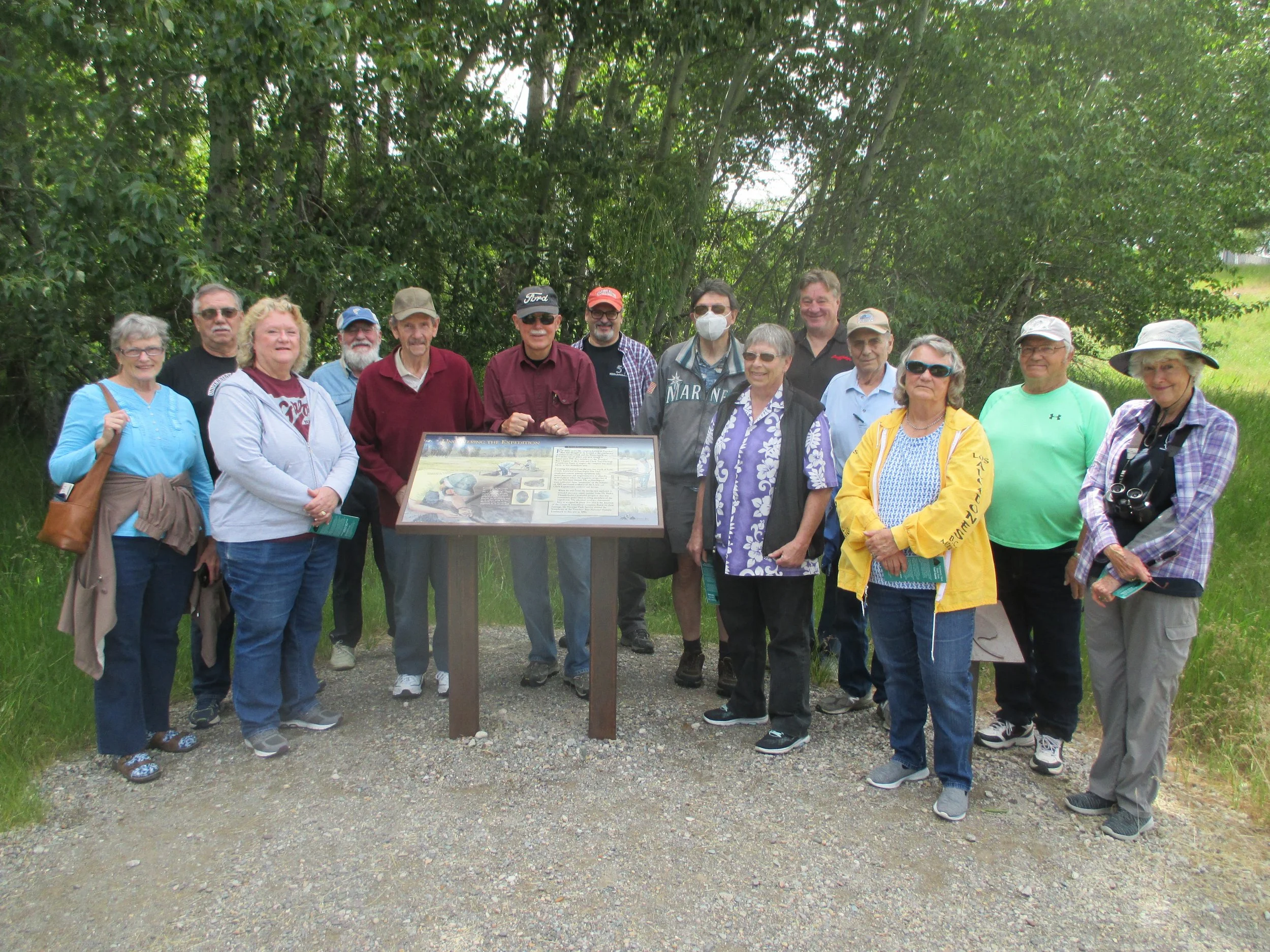 We toured Travelers Rest State Park where  one of the two signs of physical evidence remain from the Lewis  and Clark expedition.