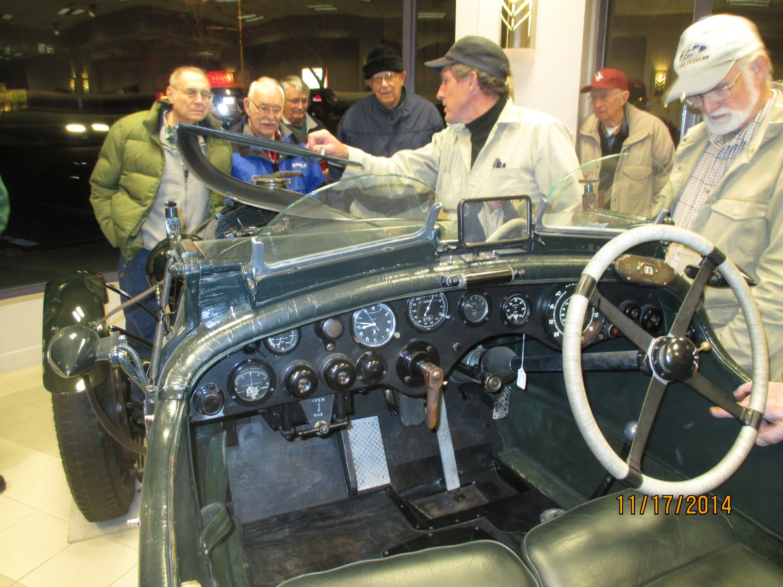 Rick Nash, at Zip Auto, tells us about this Boat Tail Bentley.  This car raced in the famous 24 hour Le Mans, France race, 