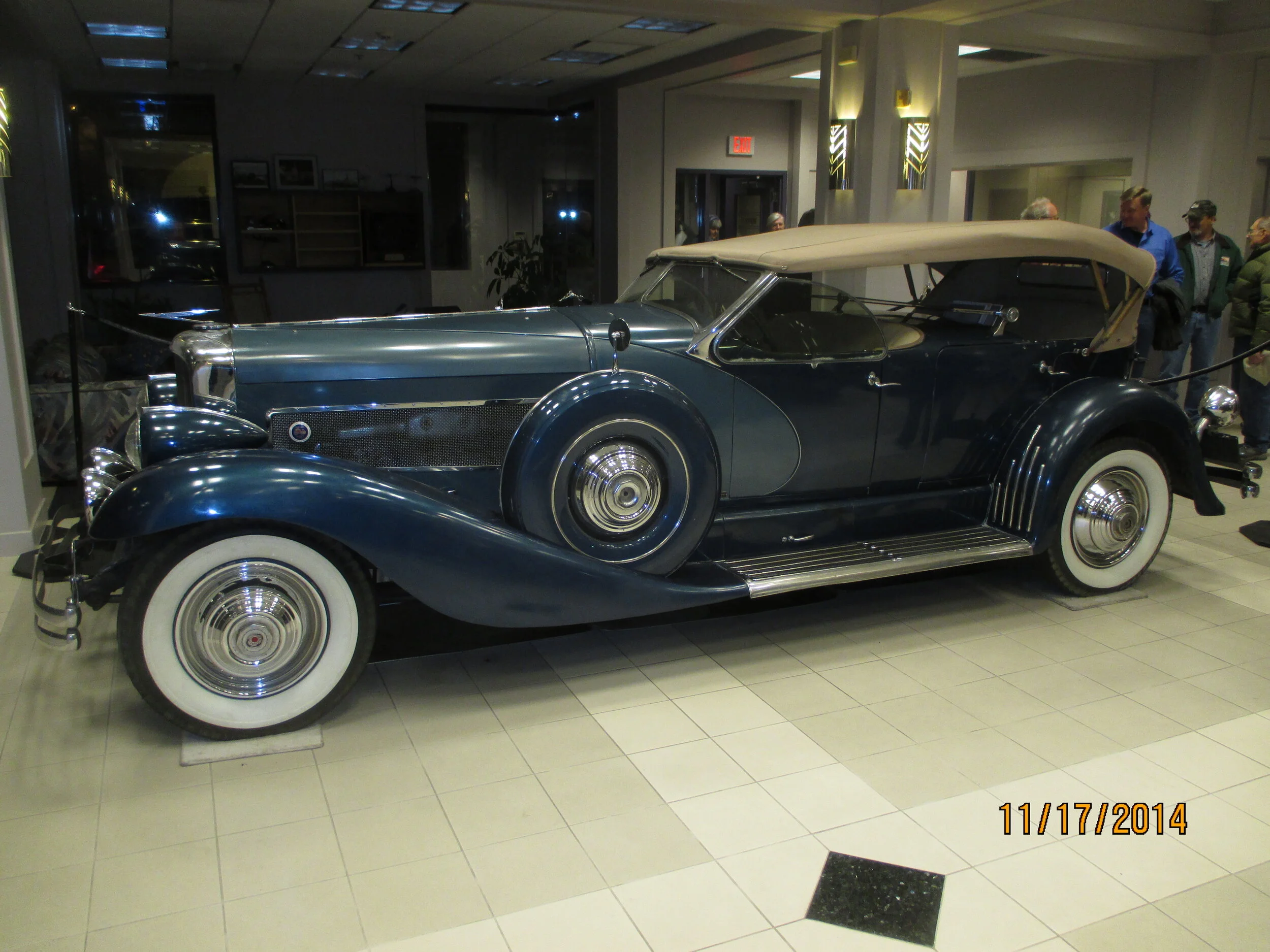On our Zip Auto tour in  Missoula this 1925 Duesenberg was another car on display.