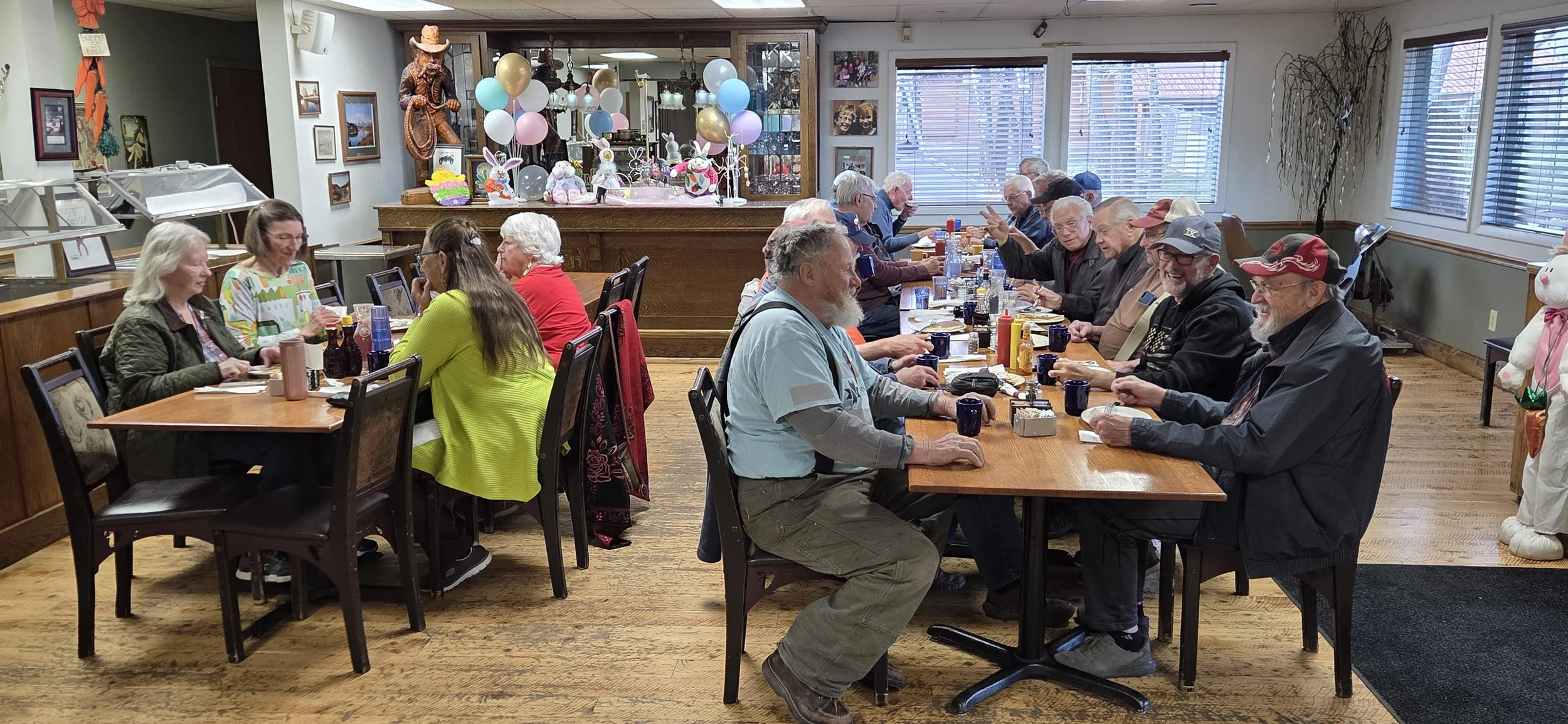 BAAC breakfast at Kountry Korner Cafe