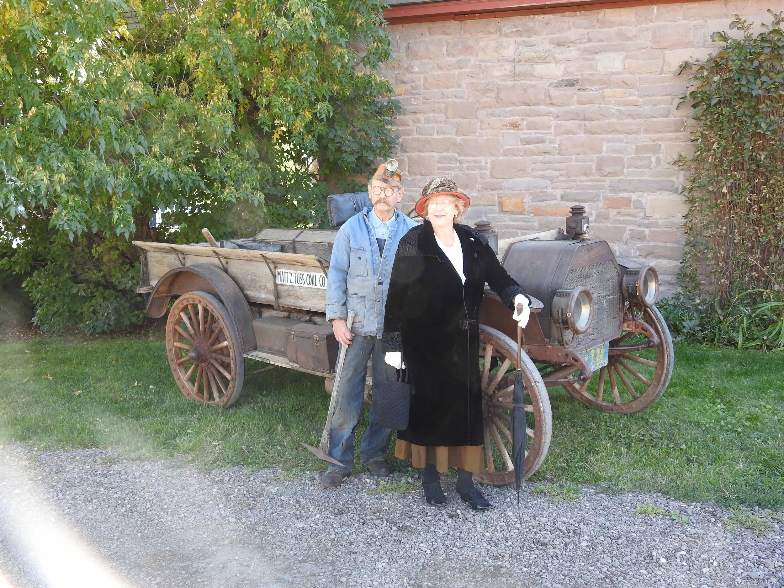 Jim and Annette Terry's 1915 International Model E Autowagon