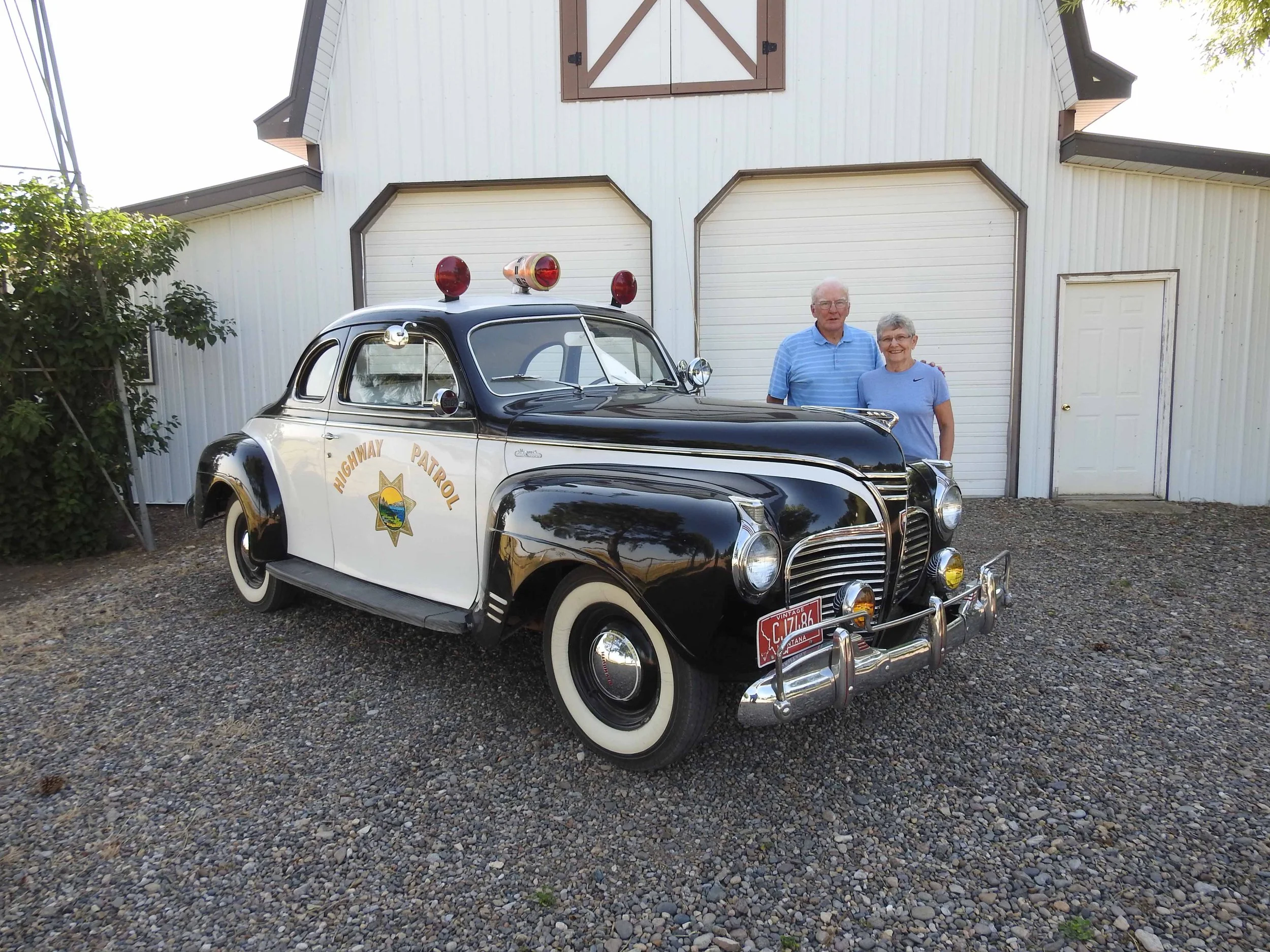 Bob and Rita Dige's 1941 Plymouth Highway Patrol Car Coupe