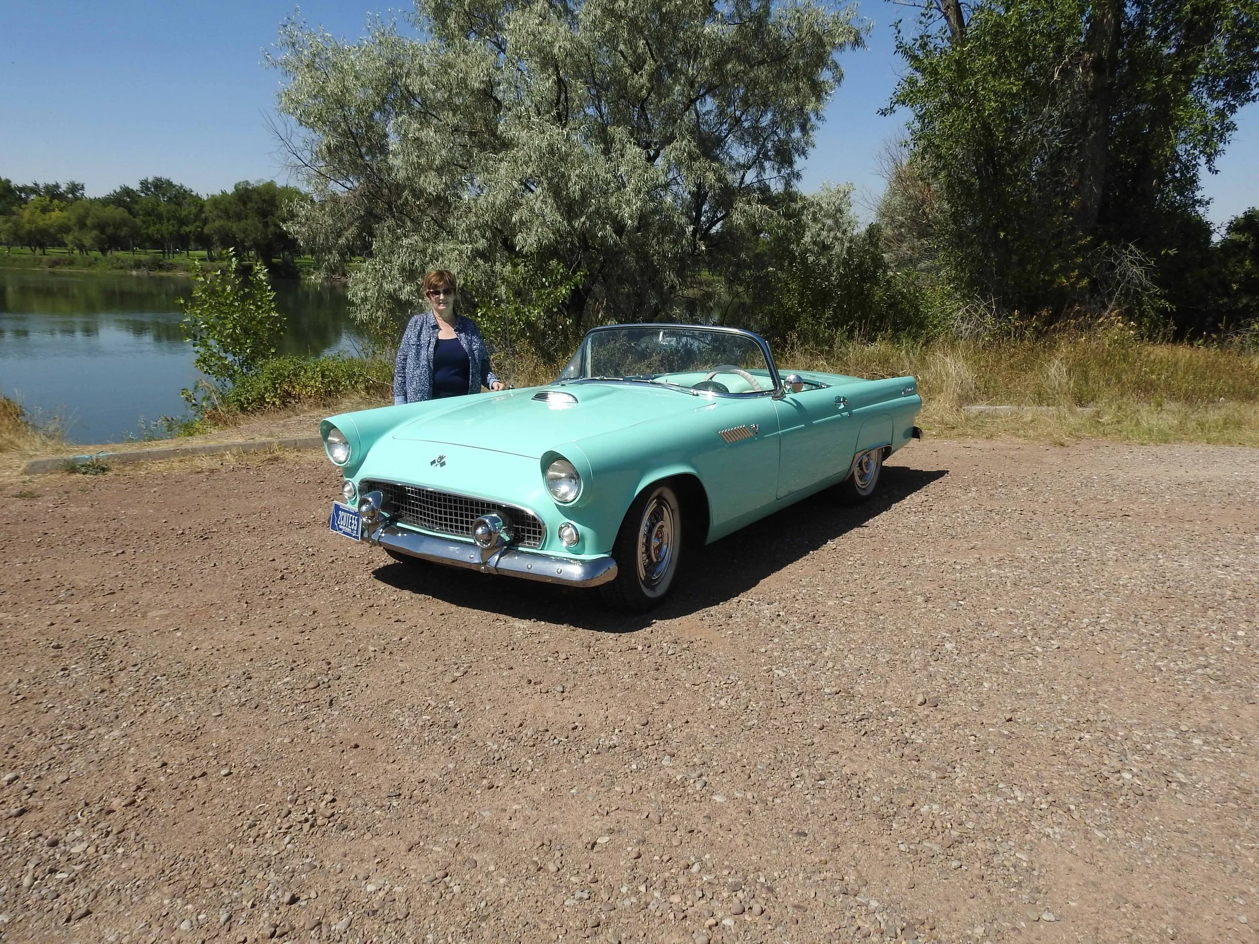 Al and Sue Smith's 1955 Ford Thunderbird Convertible