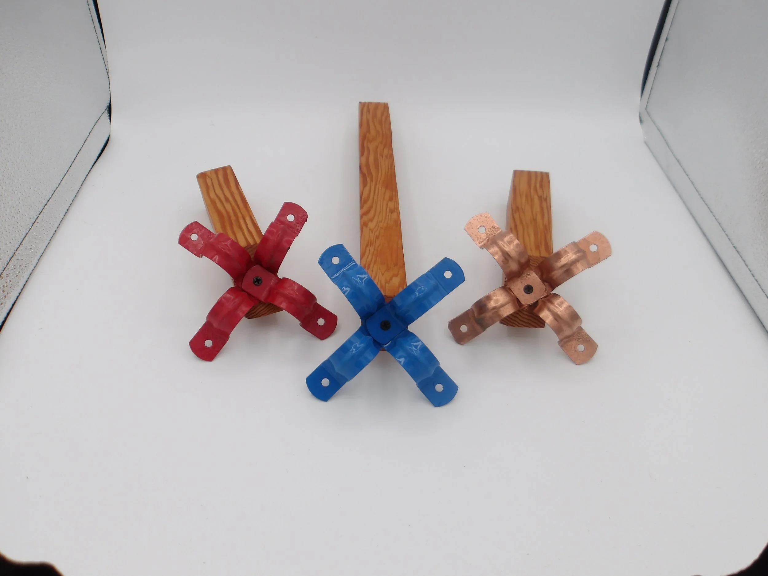 "U" Bracket Flowers - Metal Flowers Series