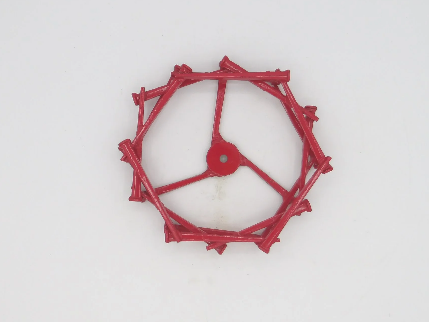 Alternating Hexagon Flower - Metal Flowers Series