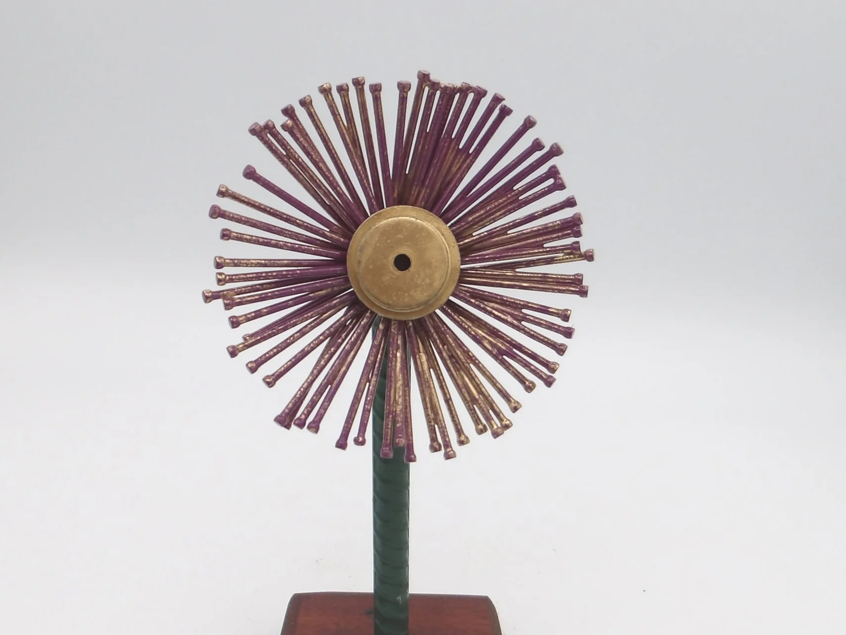 Round Nail-Full Petals Flower - Metal Flower Series