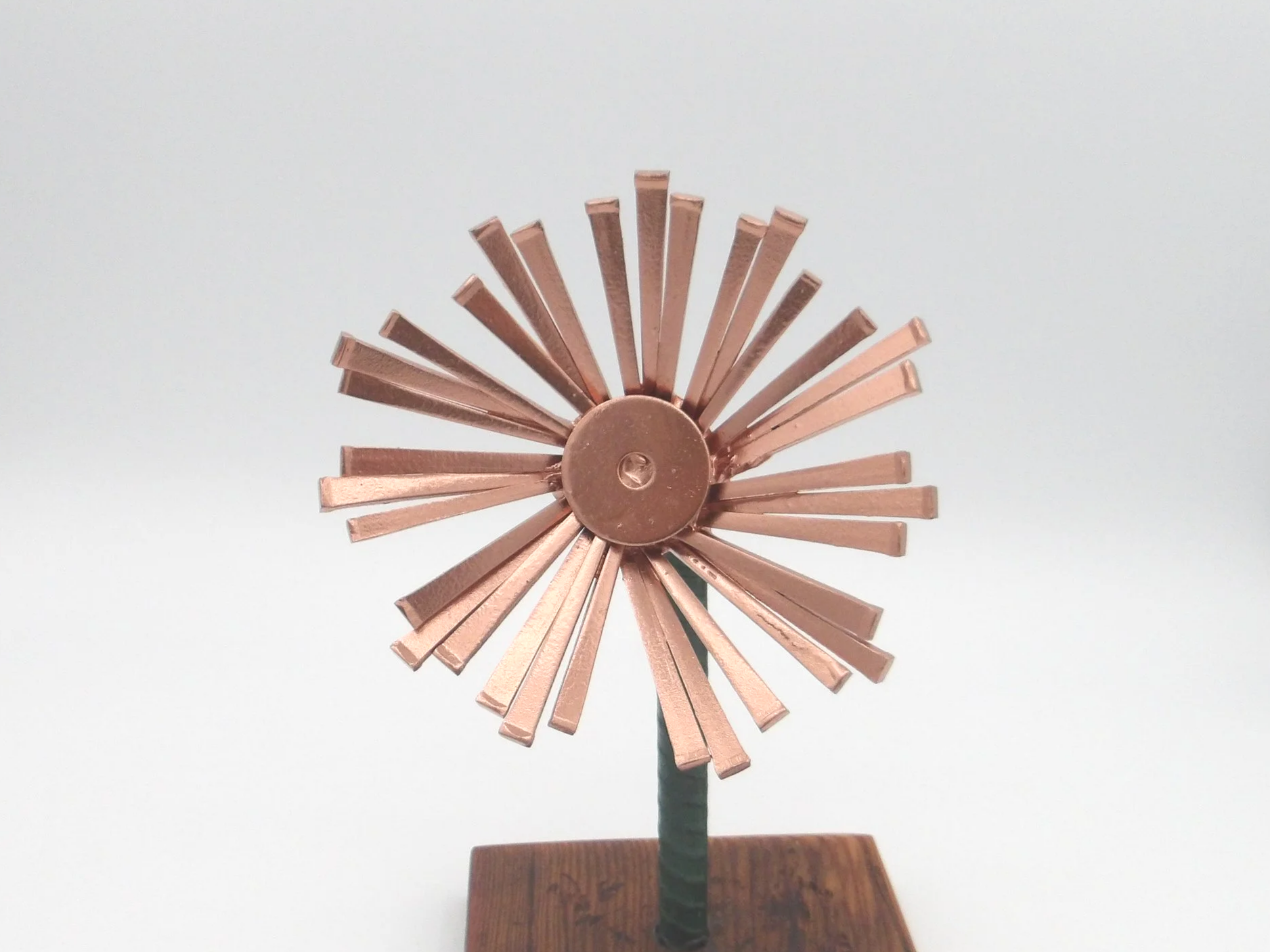 Square Nail Petals Flower - Metal Flowers Series