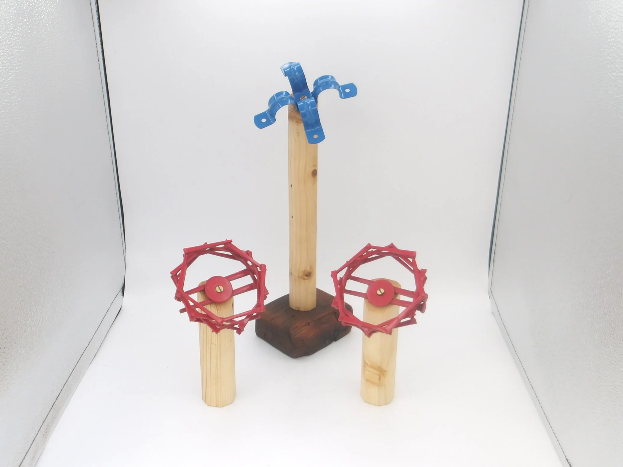 Hexagon Wood Stems - Metal Flowers Series