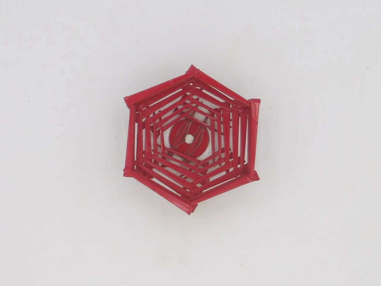 Tapered Hexagon Flower - Metal Flowers Series