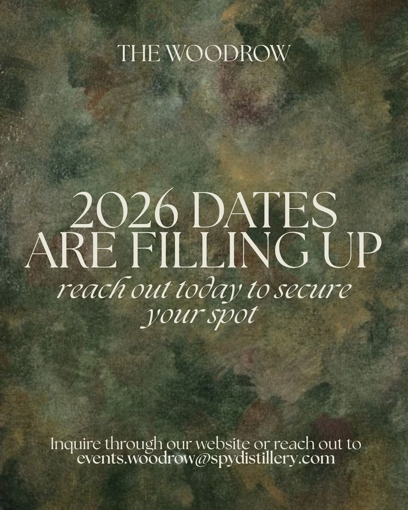 2026 dates are filling up at The Woodrow. Get in touch to secure your spot🖤

#thewoodrow #southerngeorgianbay #bluemountainsontario #collingwoodcntario #thornburyontario #ontarioeventvenue #georgianbay #ontarioweddingvenue #bluemountainswedding #sou