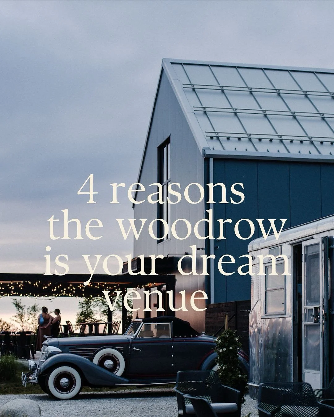 Four reason why The Woodrow is your dream event venue 🤍 Want to know more? Reach out to us today and let&rsquo;s start planning! 

#thewoodrow #southerngeorgianbay #bluemountainsontario #collingwoodcntario #thornburyontario #ontarioeventvenue #georg