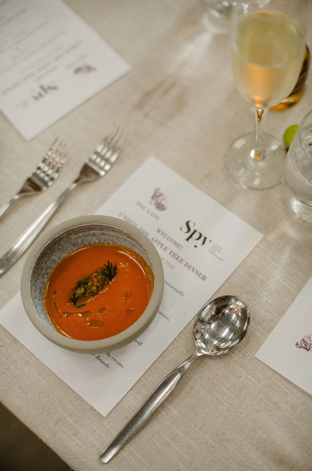 fine dining, farm to table dining, curated dining in the blue mountains