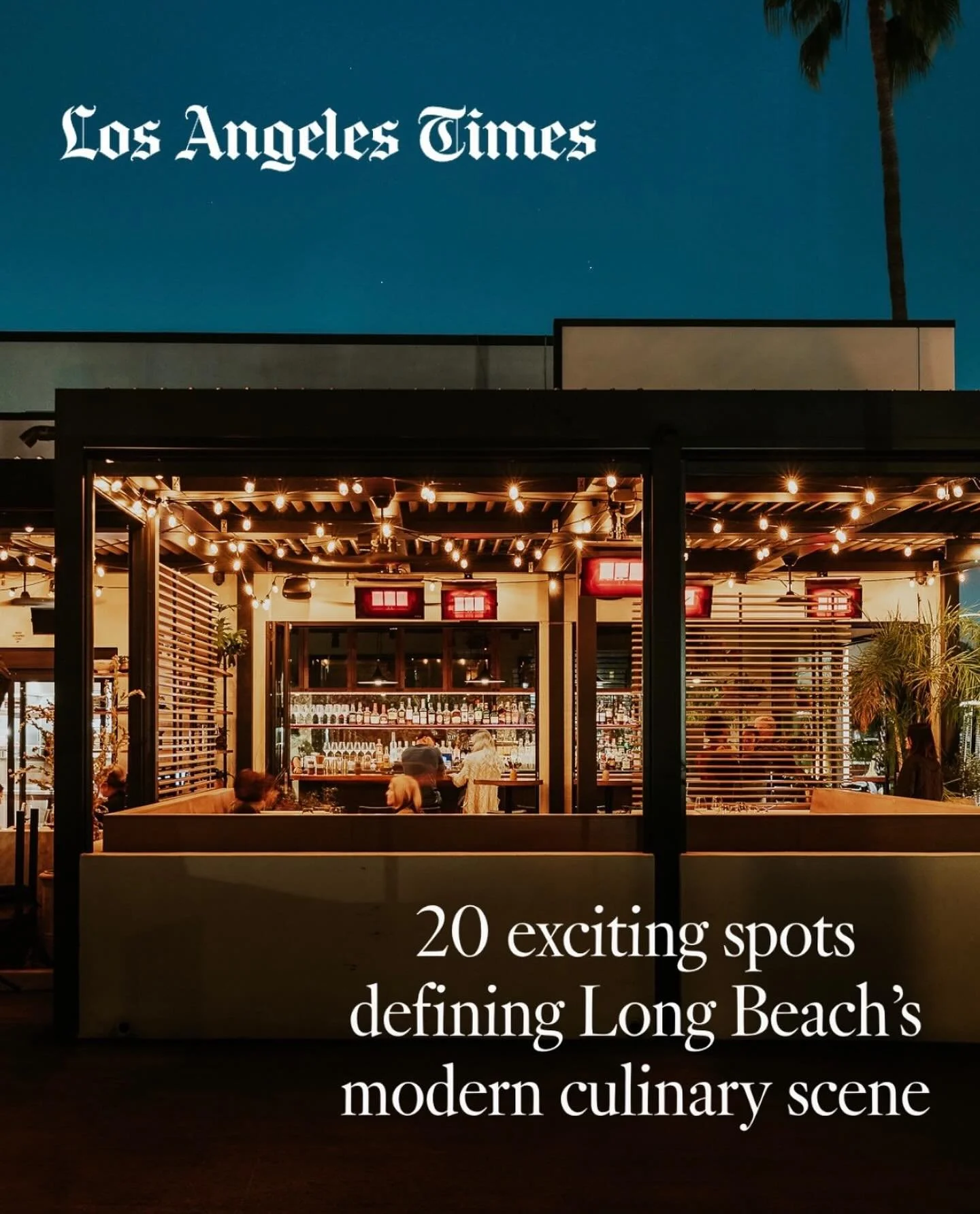 Congratulations! @marlena_longbeach Environ is so proud to have worked with you to build this triumph! @latimes