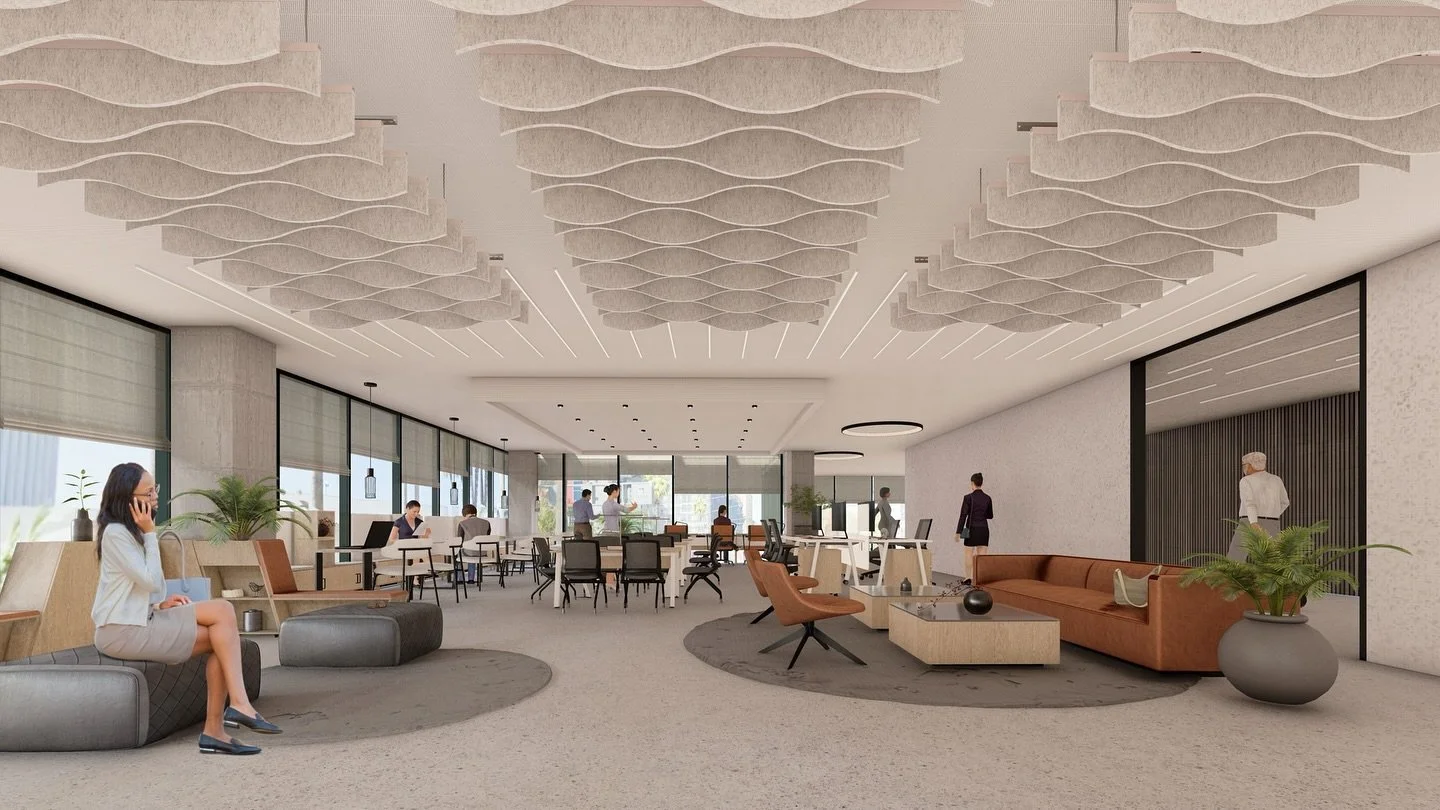 A creative office space reimagined for Downtown Long Beach. Adaptive reuse projects are on the rise, Environ is always here to help you visualise the true potential of your space. Let&rsquo;s collaborate today!