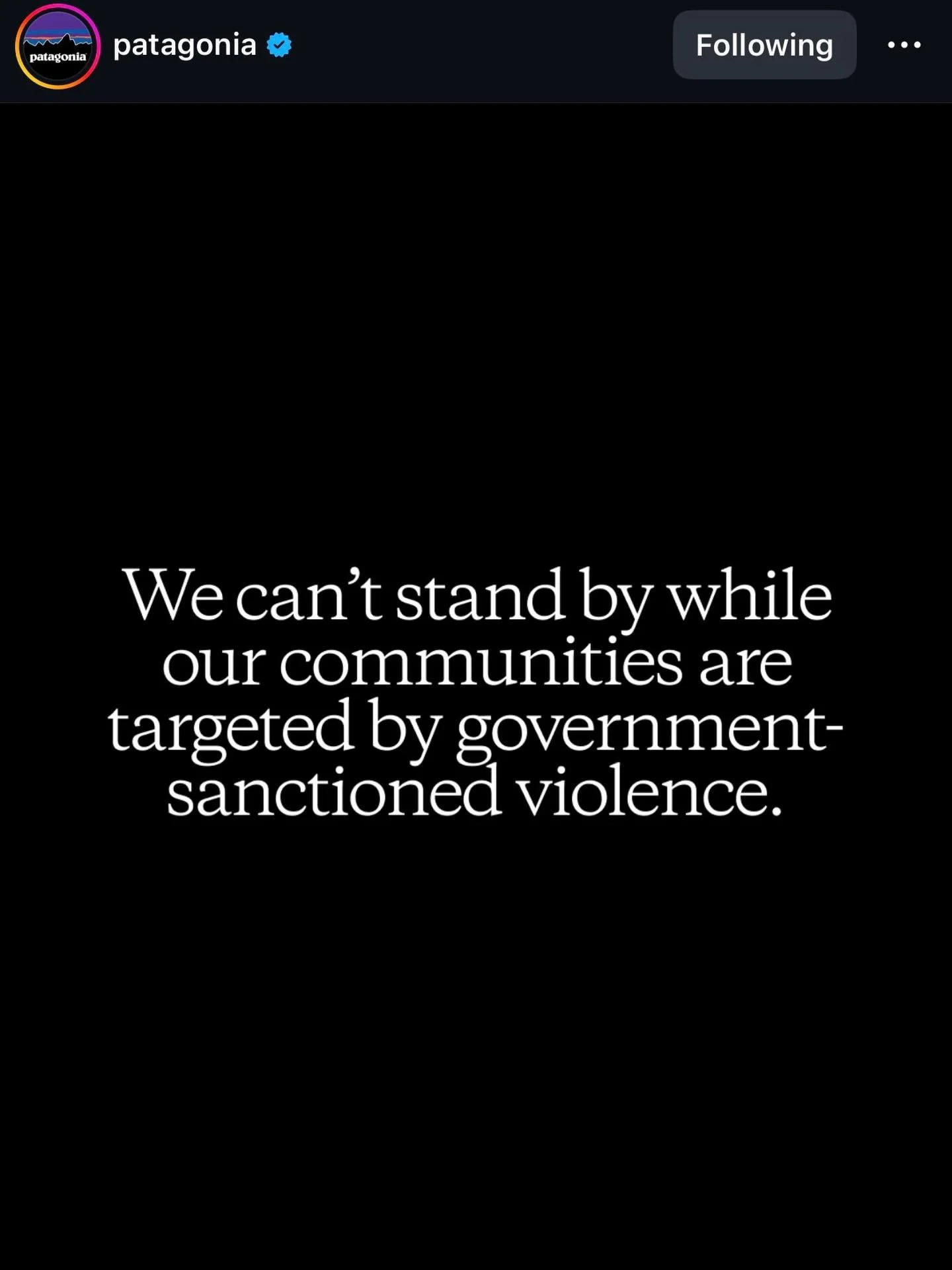 Some brands don&rsquo;t wait for permission.
This is what alignment looks like when it costs something.