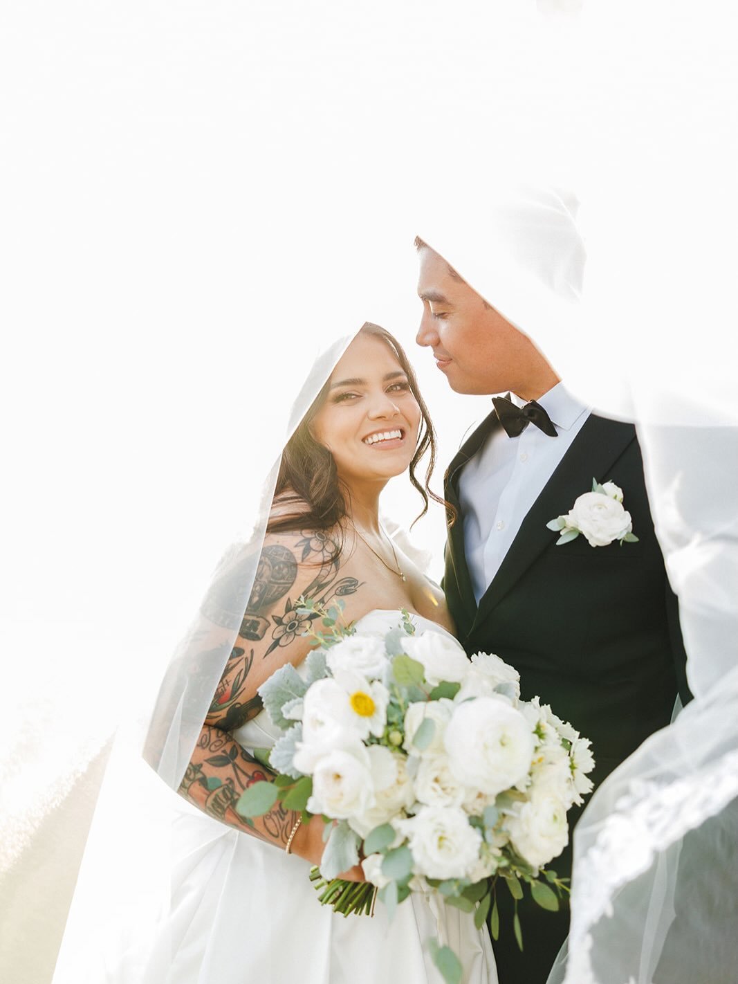 forever 🫶🏼🤍✨

Venue | @paradisepointsd @tidal_sd 
Photo | @zatonsky_moments 
Florals | @camelliaweddingflowers 
Officiant | @elementsofstylesd 
Cake | @violetcakecosd 
Makeup | @makeupbylindajoy 
Hair | @elenaprostyles 

#sandiegoweddingcoordinato