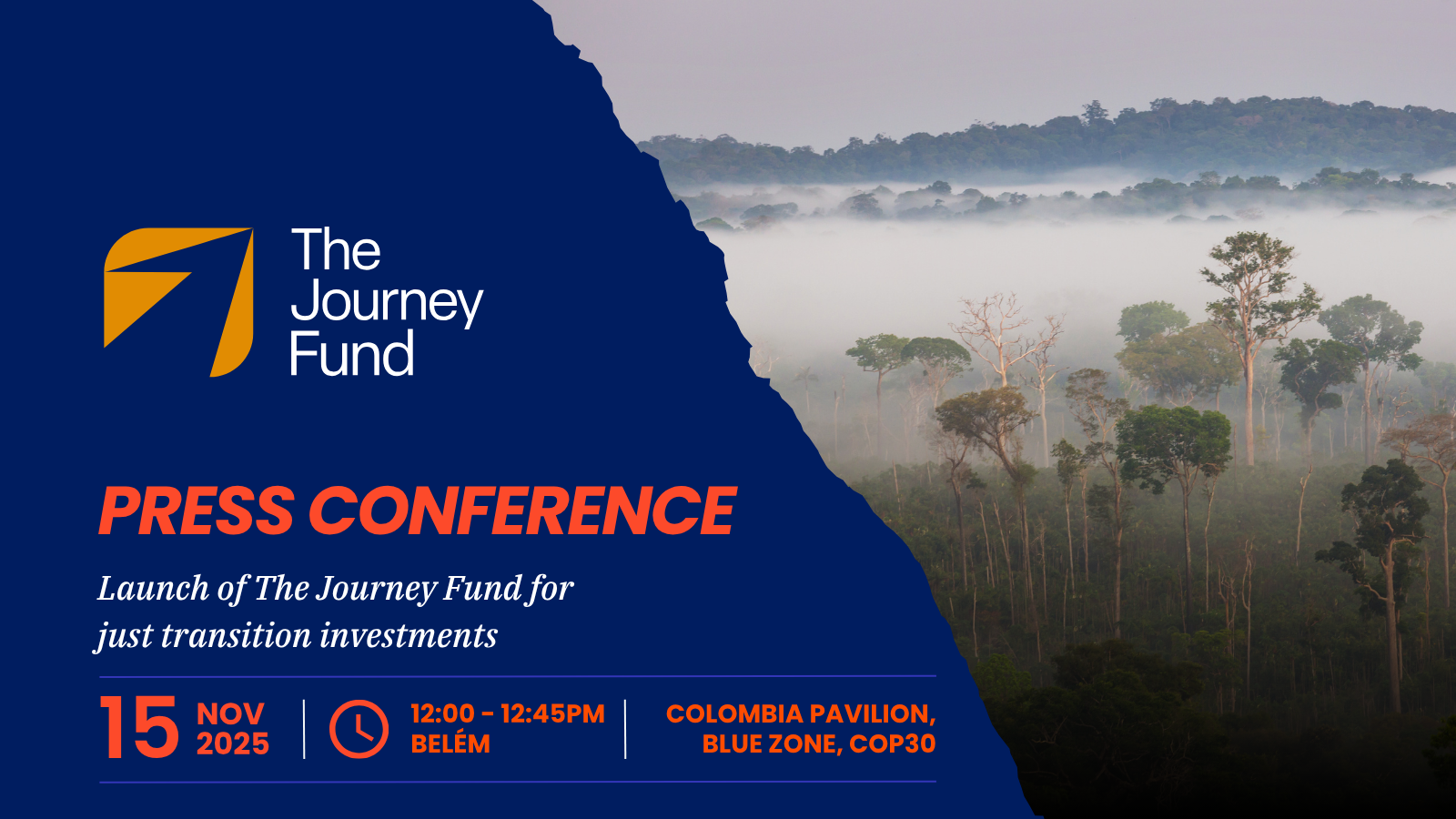 Journey Fund Press Conference – Announcement of Just Transition Investments in Colombia