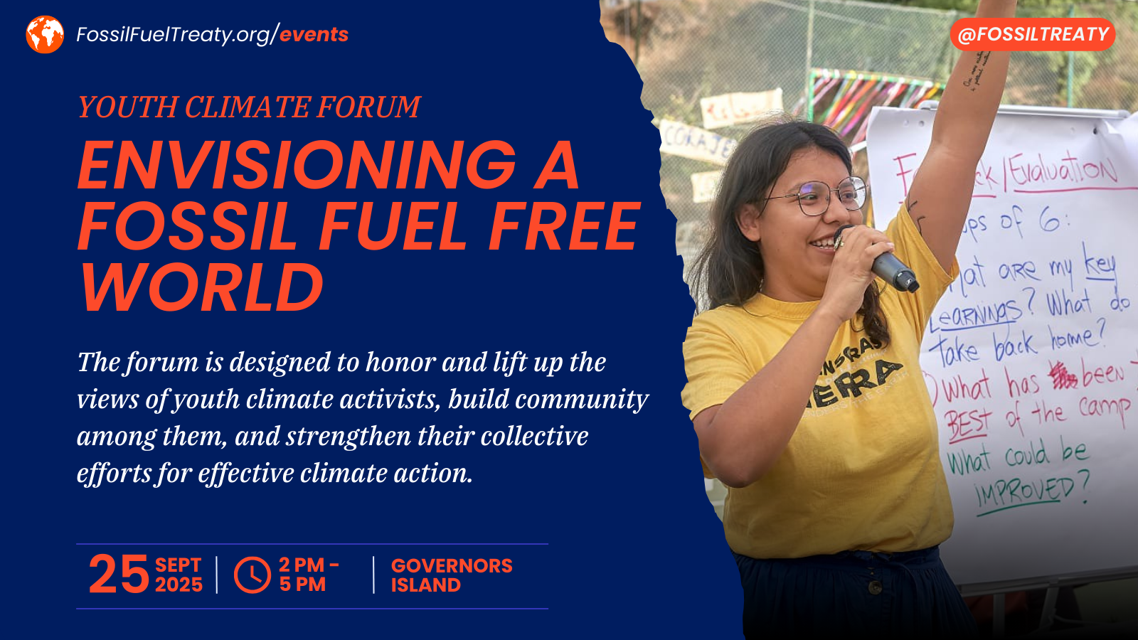 Youth Climate Forum: Envisioning a Fossil Fuel Free World