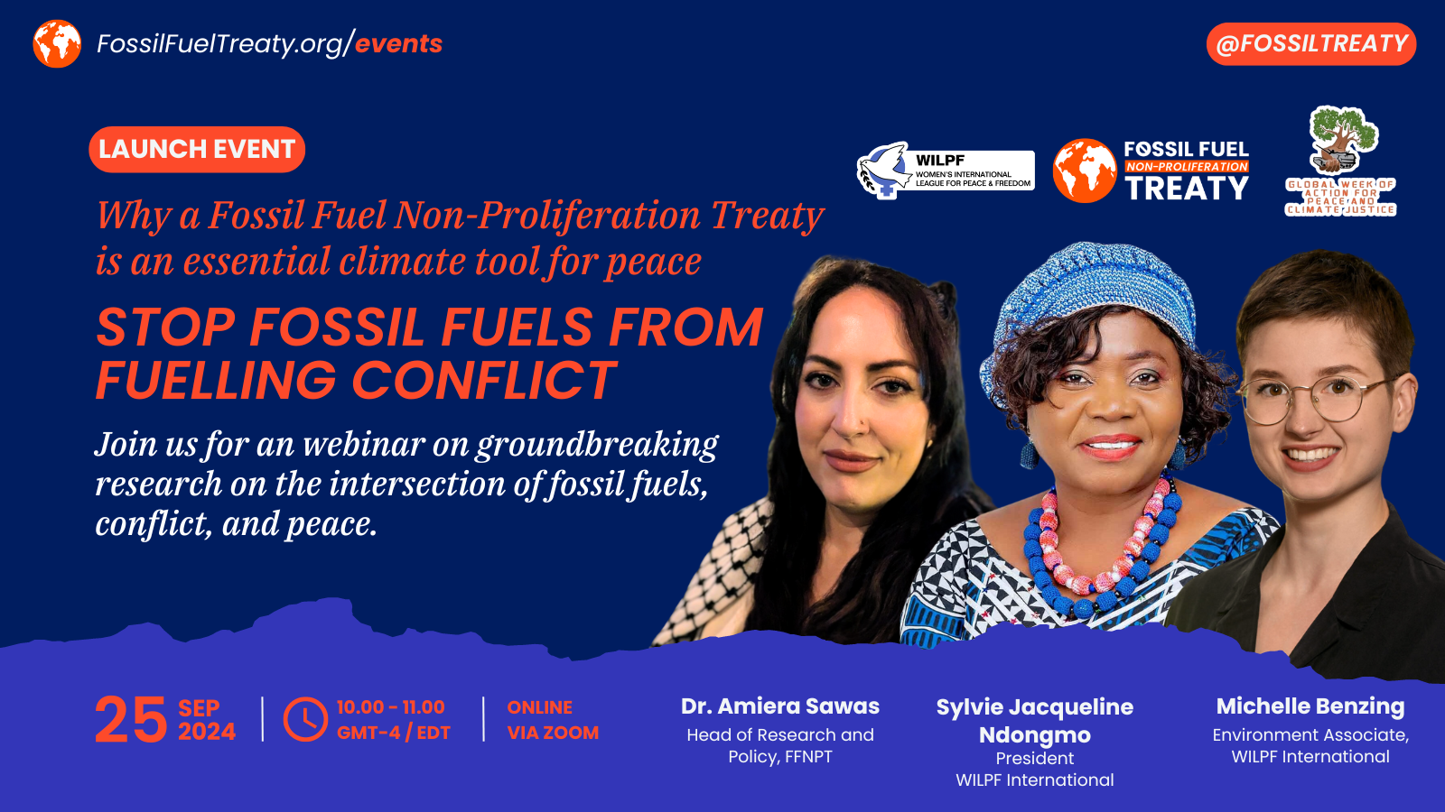 Stop Fossil Fuels from Fuelling Conflict: Why a Fossil Fuel Non-Proliferation Treaty is an essential climate tool for peace