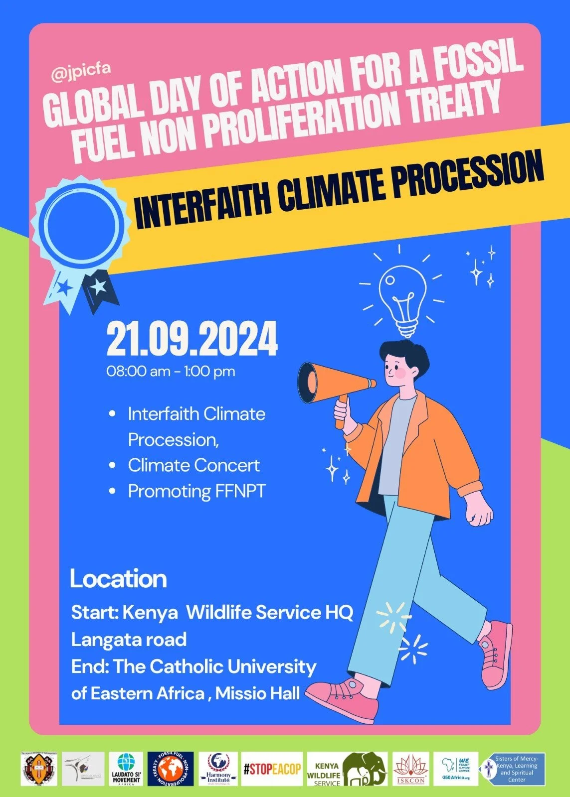 Interfaith Climate Procession Nairobi