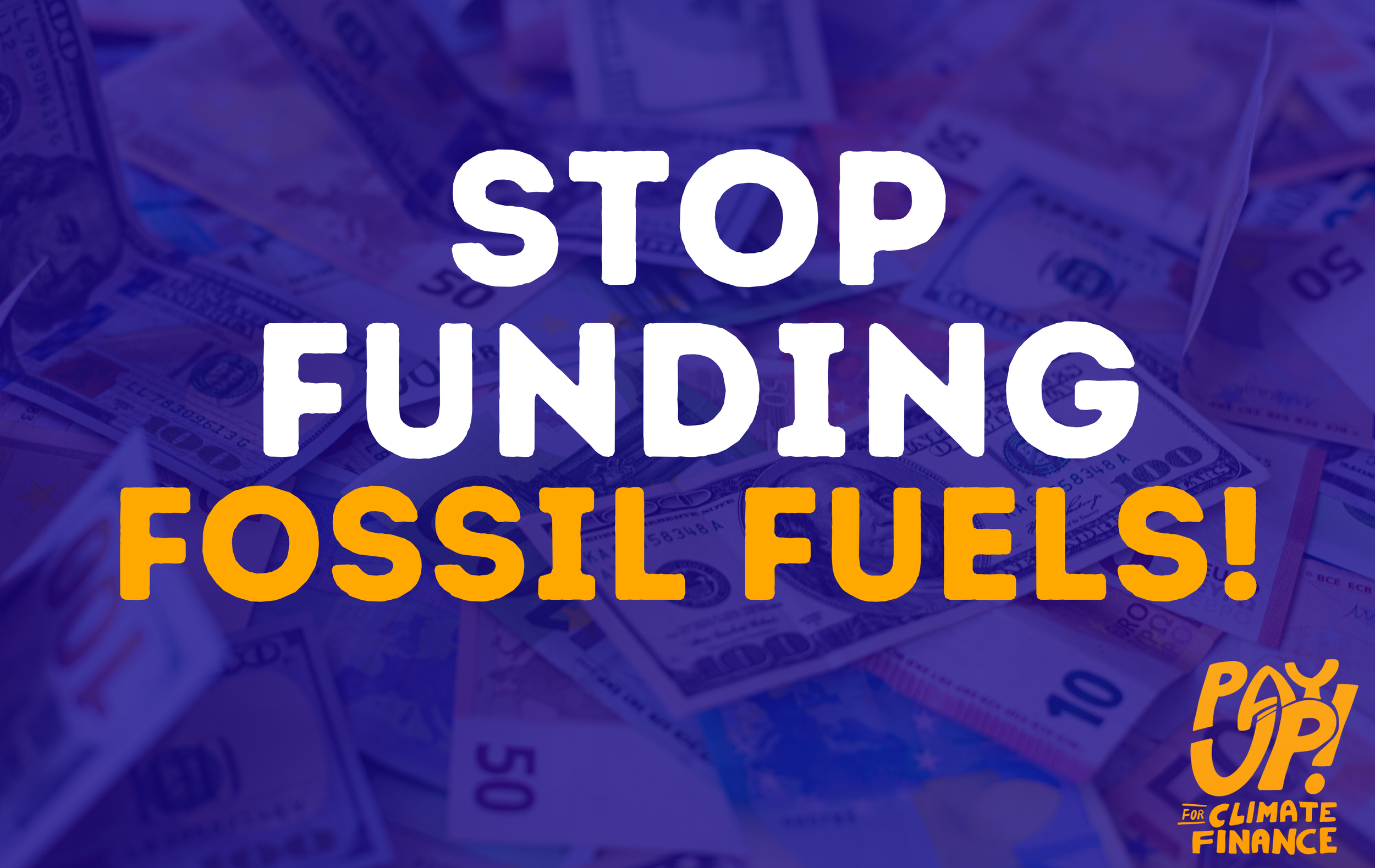 Global Week of Action for Climate Finance and a Fossil-Free Future!