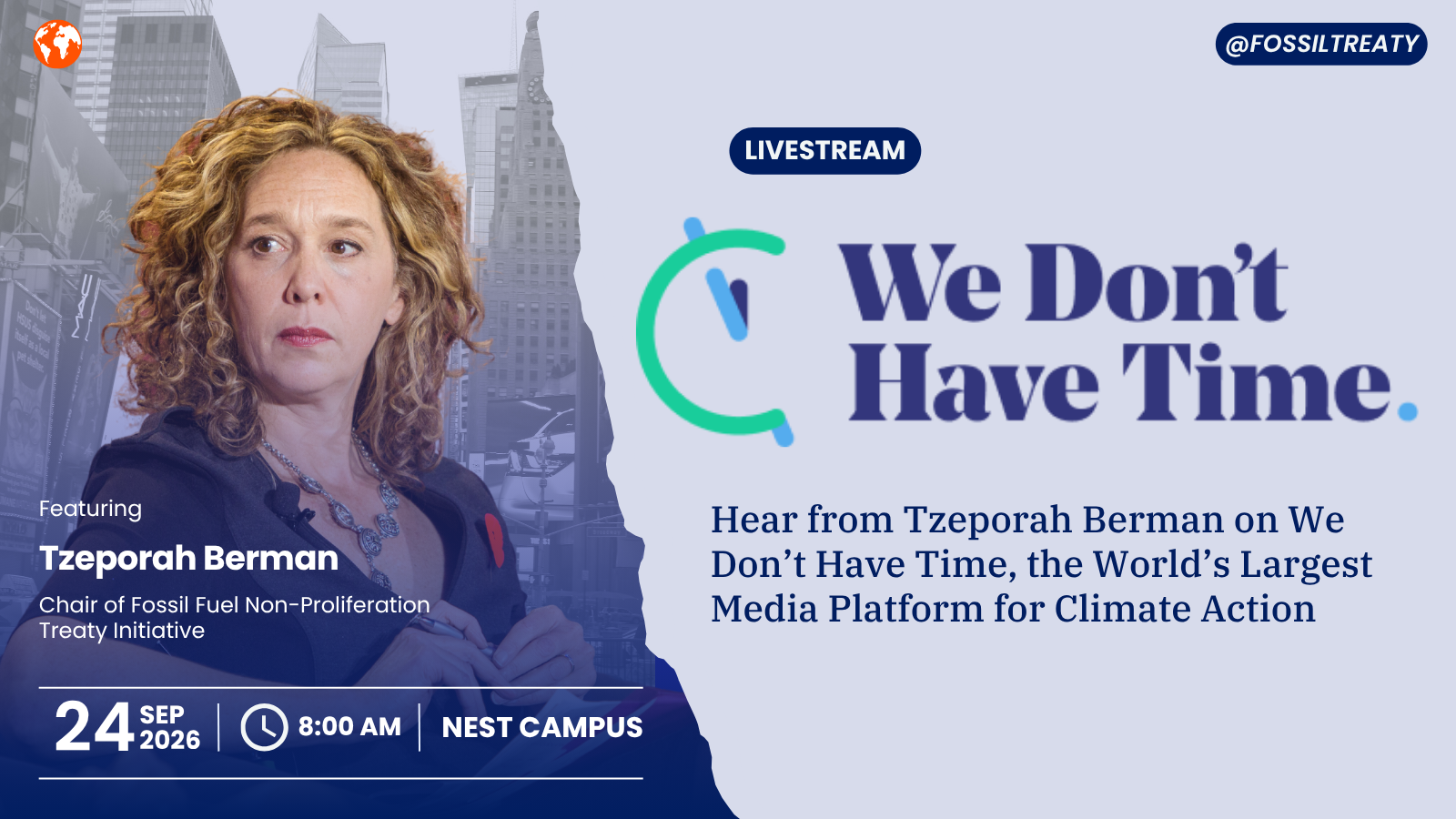 We don’t have time: NYCW 2026 Broadcast