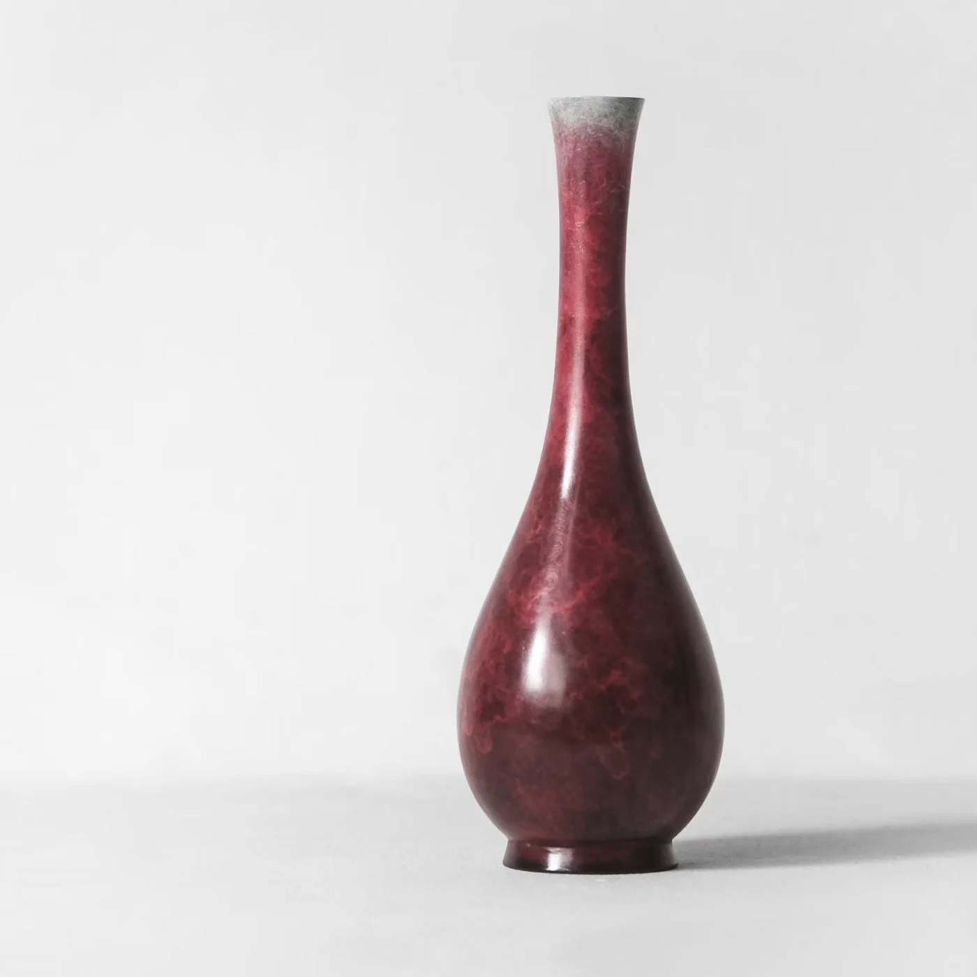 Red Stone Vase