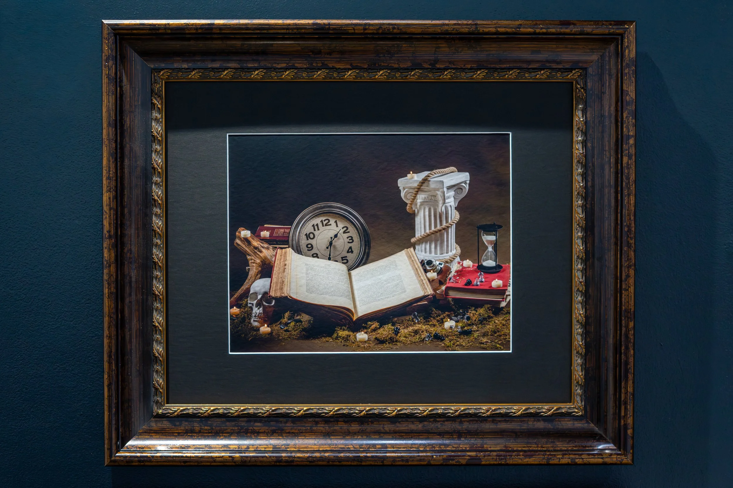 16 x 20 in. Framed Inkjet print, Title: Knowledge 