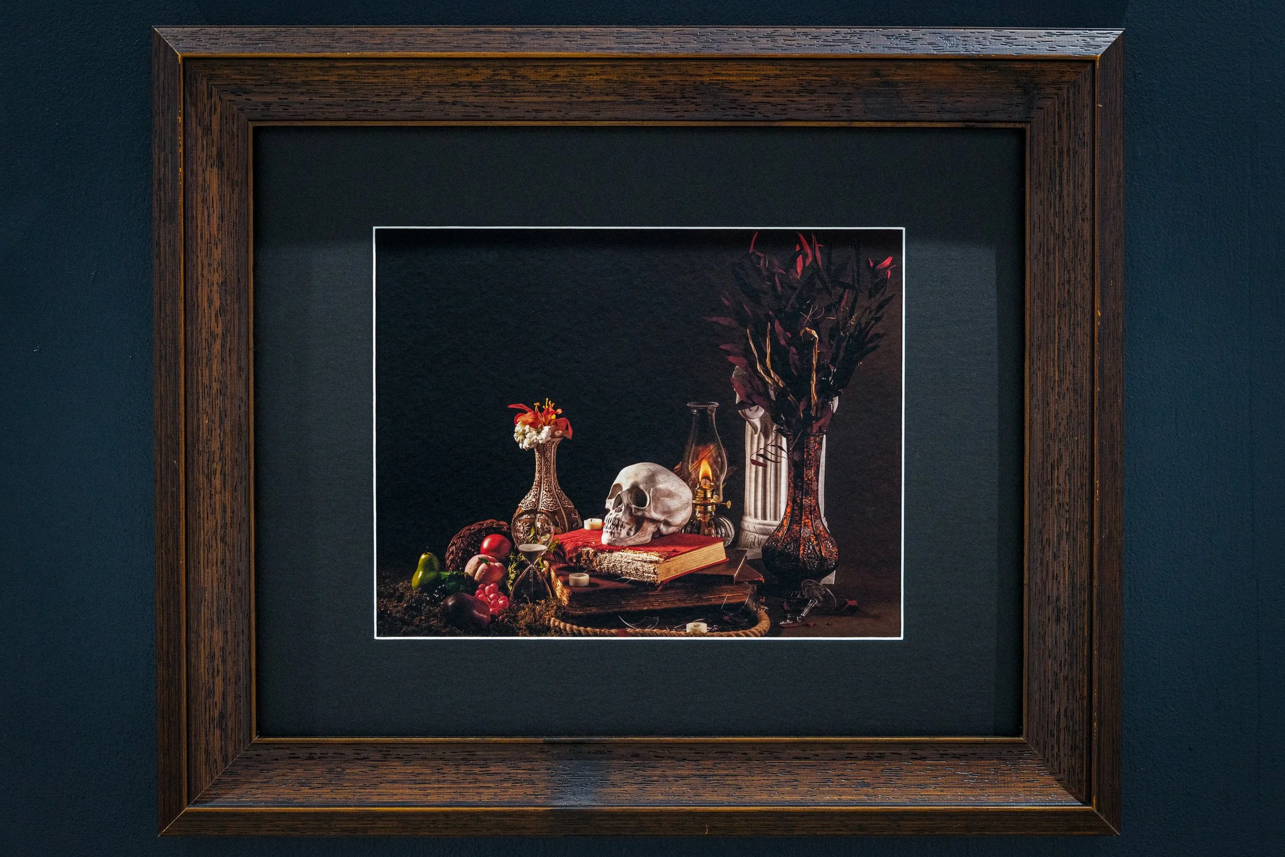 16 x 20 in. Framed Inkjet print, Title: Mortality