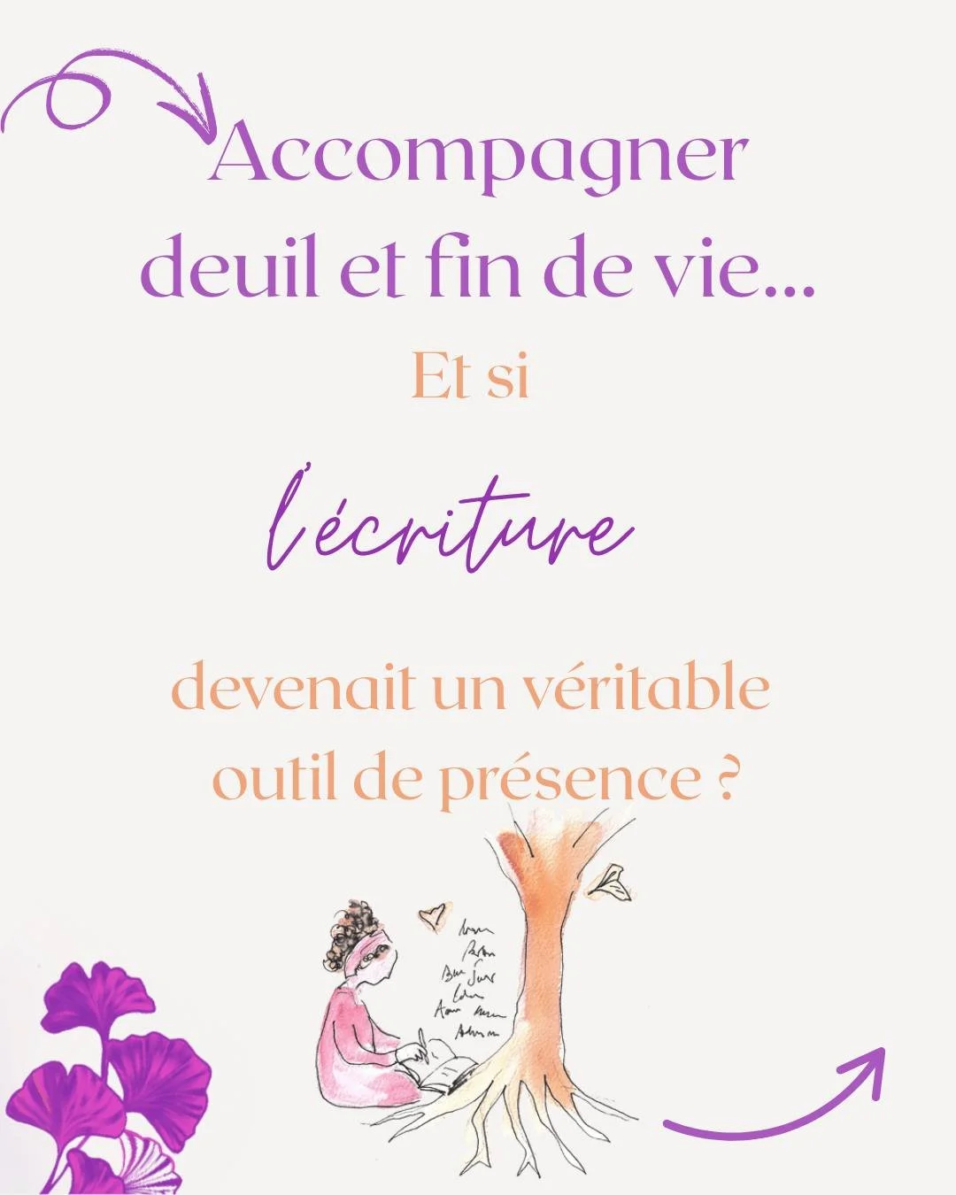 Accompagner le deuil et la fin de vie ne se limite pas &agrave; &ecirc;tre pr&eacute;sent&middot;e.
Cela demande une posture. Une &eacute;coute. Une &eacute;thique.

Quand une personne confie son histoire, elle ne livre pas seulement des faits.
Elle 