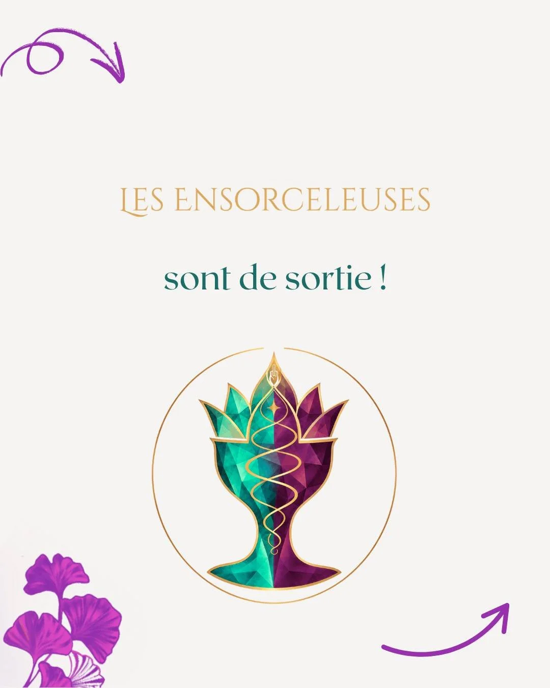 &Ccedil;a y est. Le Cercle s&rsquo;ouvre. ✨

Avec @annefrancoisegailly nous avons cr&eacute;&eacute; Les Ensorceleuses, un espace de souverainet&eacute; pour les femmes d&eacute;j&agrave; (pr&eacute;)m&eacute;nopaus&eacute;es ou qui ont envie de pr&e