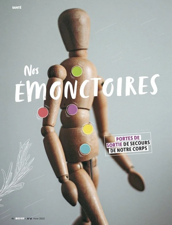 Article de Salomé Mulongo dans le Biovif sur les émonctoires